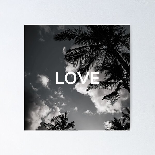 Item preview, Hawaii "Love" Palm Trees  designed and sold by TWill1976.