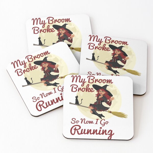 Item preview, My Broom Broke so now i go running designed and sold by amrmab.