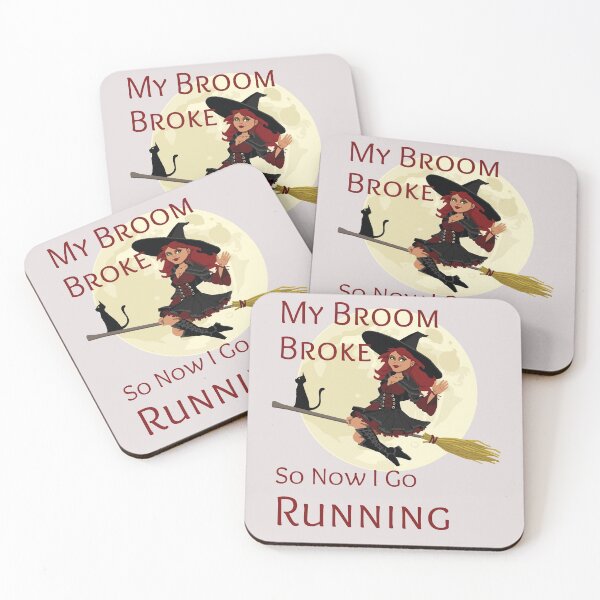 Item preview, My Broom Broke so now i go running designed and sold by amrmab.