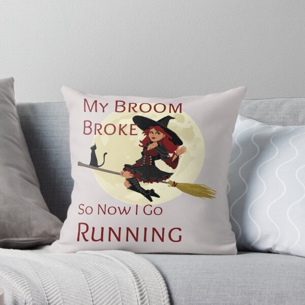 Item preview, My Broom Broke so now i go running designed and sold by amrmab.