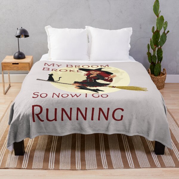 Item preview, My Broom Broke so now i go running designed and sold by amrmab.