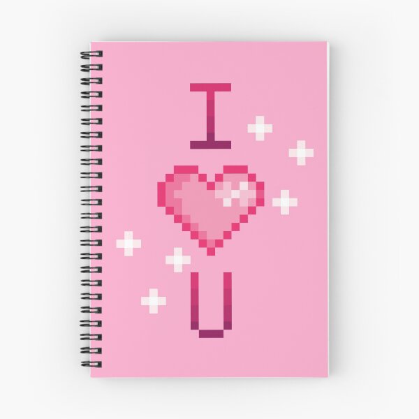 Item preview, I LOVE U pixel art designed and sold by aloetech.