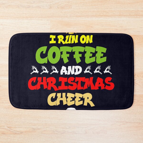 Item preview, I run on Coffee and Christmas cheer designed and sold by mmos.