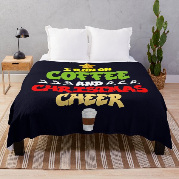 Item preview, I run on Coffee and Christmas cheer designed and sold by mmos.