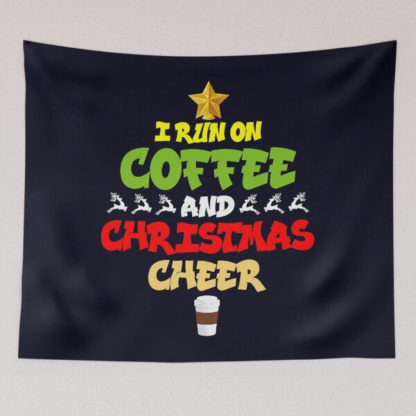 Item preview, I run on Coffee and Christmas cheer designed and sold by mmos.
