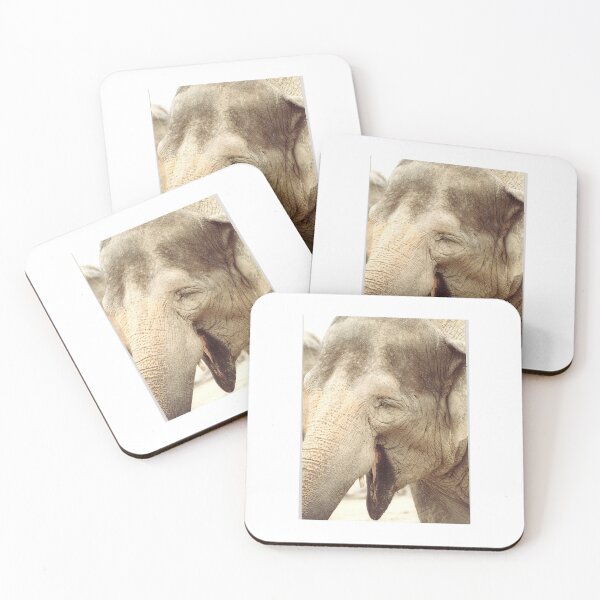 Item preview, Elephant laughing designed and sold by rainbowconfetti.
