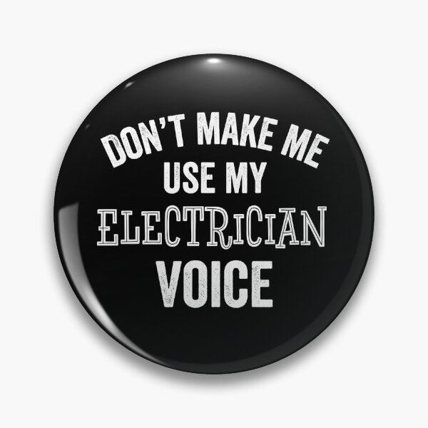 Item preview, Electrician Voice Funny Contractor Electricity Handyman Gift designed and sold by carlhunt99.