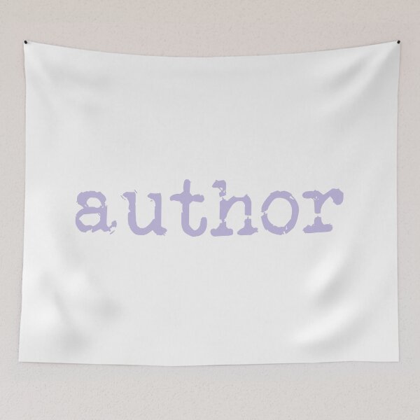 Item preview, author in lavender designed and sold by TeaRoseWriter.