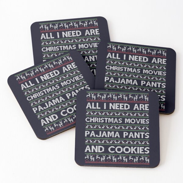 Item preview, Christmas movies pajama pants and cookies designed and sold by mmos.