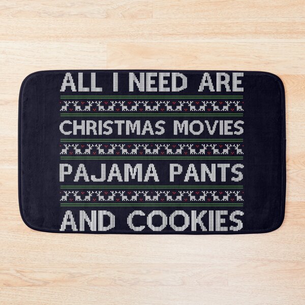 Item preview, Christmas movies pajama pants and cookies designed and sold by mmos.
