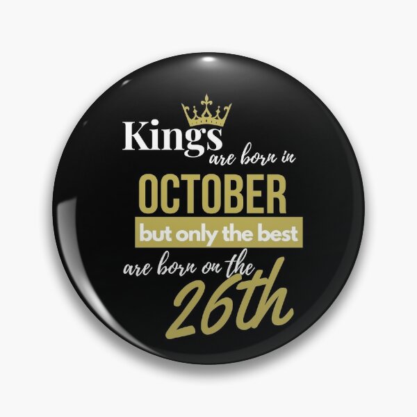 Pin on October Birthday