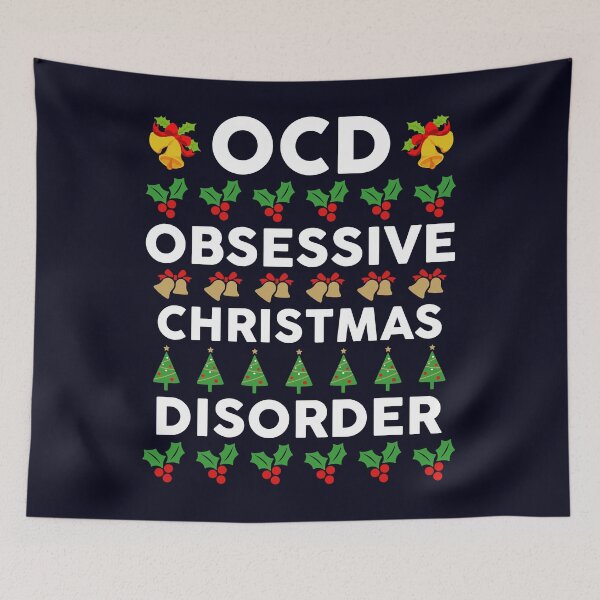 Item preview, OCD Obsessive Christmas Disorder designed and sold by mmos.
