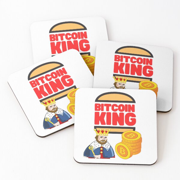 Item preview, Bitcoin King, BTC, Cryptocurrency designed and sold by WinningUniverse.