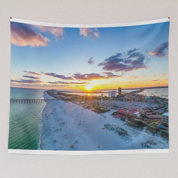 Item preview, Casino Beach Sunrise designed and sold by pensacolavibes.
