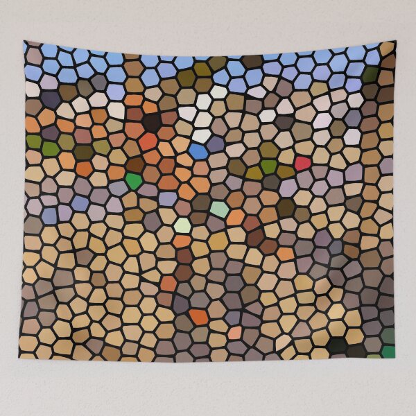 Item preview, Slacklining Mosaic Panel Pattern designed and sold by KATKattalestv.