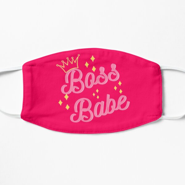BossBabe Pink Flat Mask