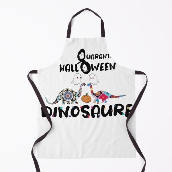 Item preview, Funny Quarantine Halloween Dinosaure T-Shirt designed and sold by hnini.