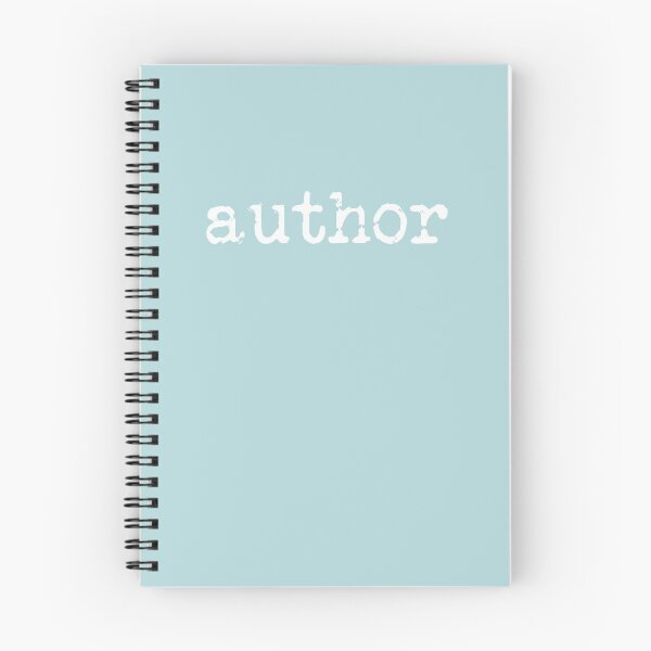 Item preview, author in white on sea green designed and sold by TeaRoseWriter.