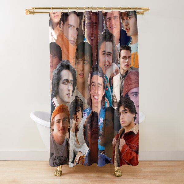 Charlie Gillespie Photo Collage Shower Curtain