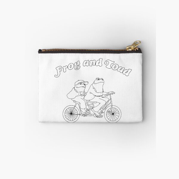 Item preview, FROG AND TOAD RIDING A BIKE - B/W designed and sold by krh327.