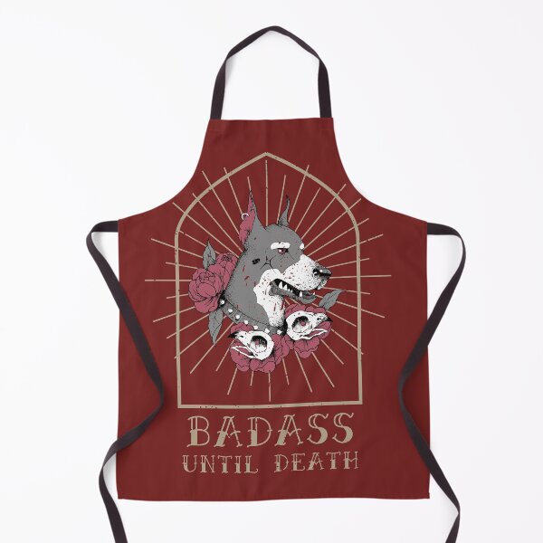 Item preview, Doberman, Badass Until Death designed and sold by Mocean-Art.