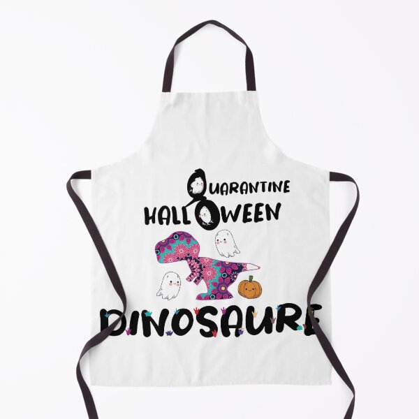 Item preview, Funny Quarantine Halloween Dinosaure T-Shirt designed and sold by hnini.