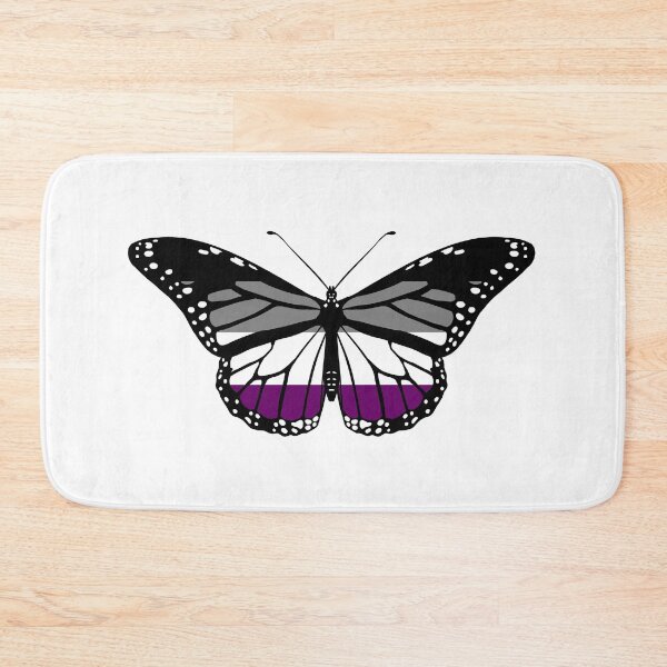 Item preview, Pride Butterfly - Asexual designed and sold by Oceanplume.