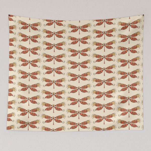 Item preview, Dragonfly in Flourish designed and sold by MaxnGeorge.
