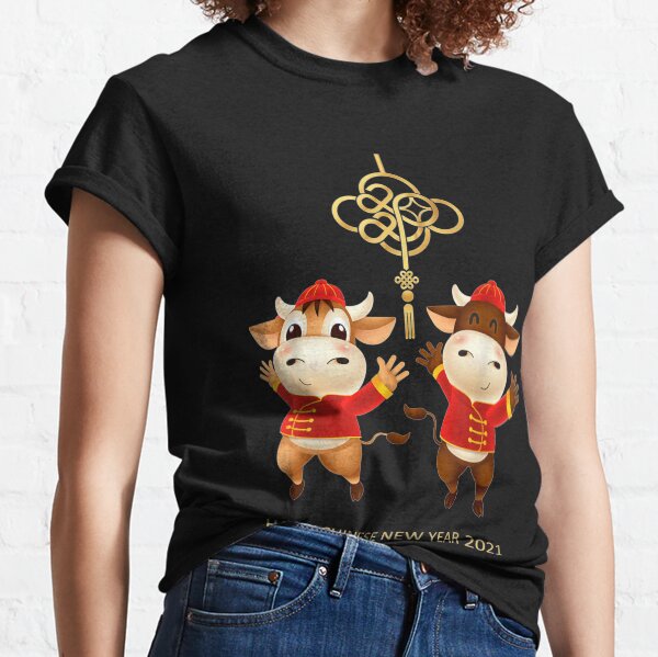 Item preview, Happy Chinese New Year of the Ox 2021 animal zodiac designed and sold by RussellRoss.