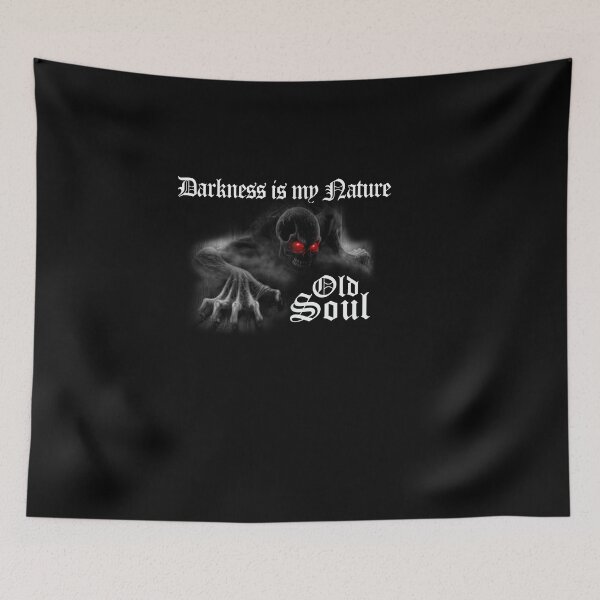 Item preview, darkness is my nature old soul designed and sold by PUNCH ME IN SHOP.