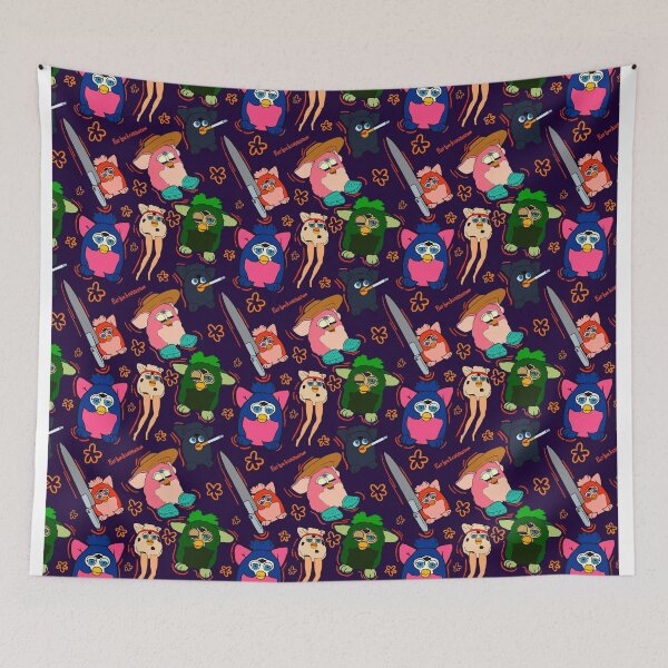 Item preview, Purple Childhood Toy 90s Chaos Cursed Meme Pattern designed and sold by fiatluxillust.