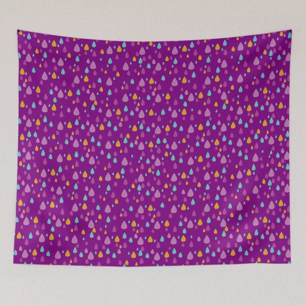 Item preview, rain drop pattern designed and sold by ildafdhome.