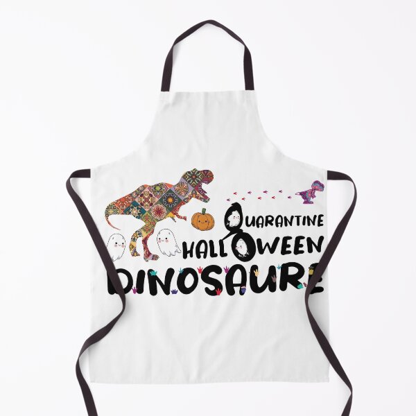 Item preview, Funny Quarantine Halloween Dinosaure T-Shirt designed and sold by hnini.