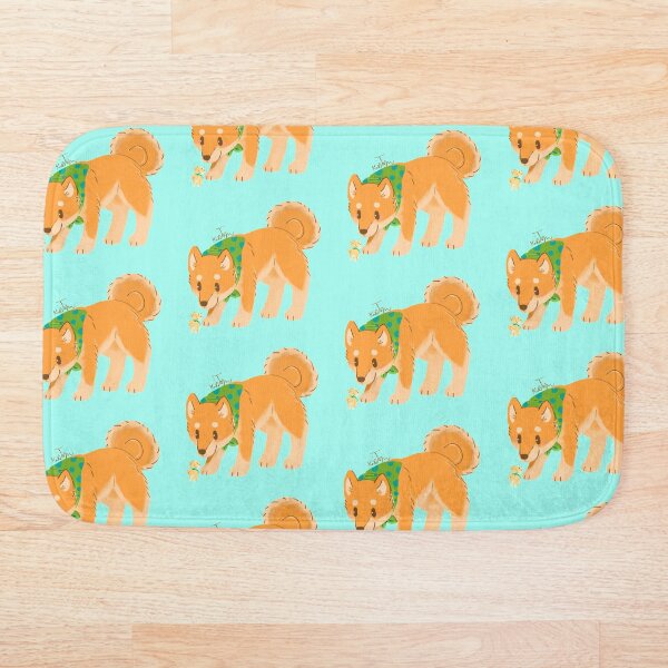 Item preview, Blue Tiny Shibe designed and sold by Friendlyfoxpal.