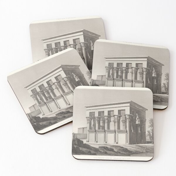 Item preview, Island of Philae, Egypt. Perspective View Of The East Building. designed and sold by Gin  Neko.