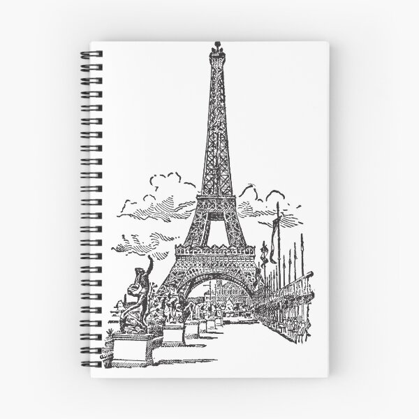 Item preview, eiffel tour black and white designed and sold by joshua pierre.