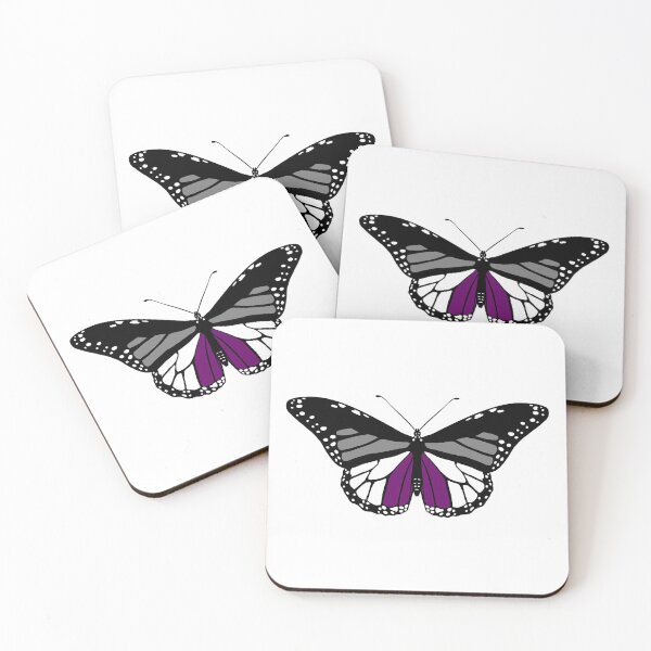 Artikelvorschau, Pride Butterfly - Asexuell (alternativ) entworfen und verkauft von Oceanplume.