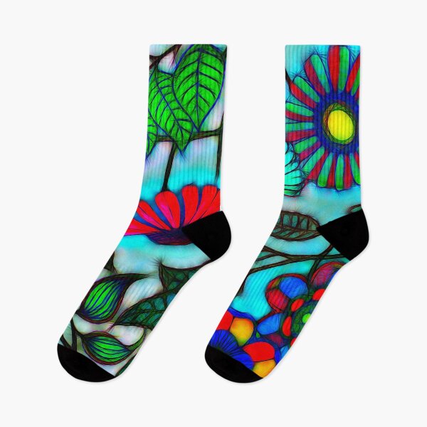 Item preview, Abstract Flowers designed and sold by Mark J Dunn.