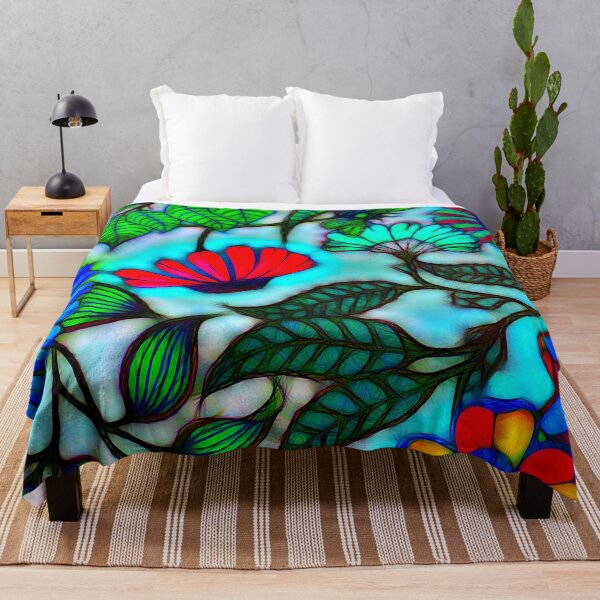 Item preview, Abstract Flowers designed and sold by Mark J Dunn.