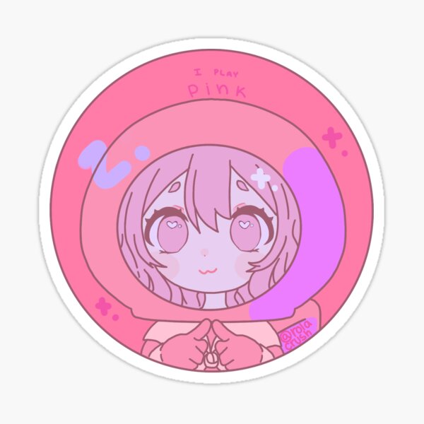 Sussy Baka Glossy Vinyl Sticker among Us Inspired Crewmate Anime