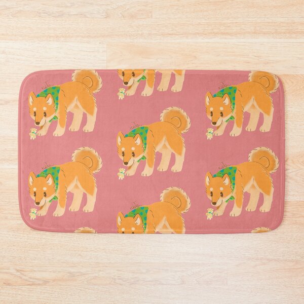 Item preview, Pink Tiny Shibe designed and sold by Friendlyfoxpal.