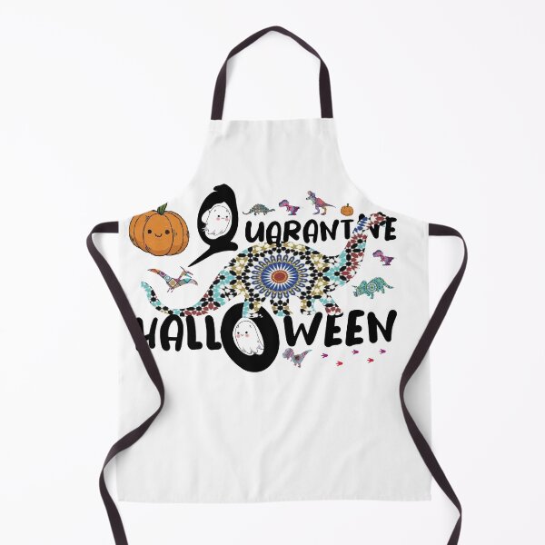 Item preview, Funny Quarantine Halloween Dinosaure T-Shirt designed and sold by hnini.