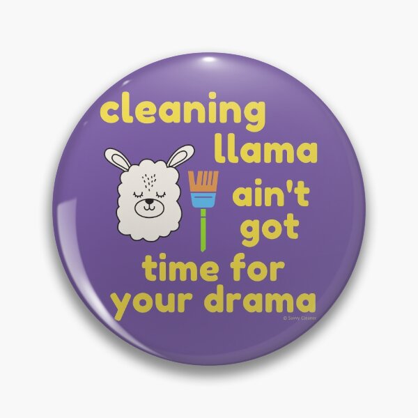 Item preview, Cleaning Llama, Cleaning Crew Humor, Busy Mom Housework designed and sold by SavvyCleaner.