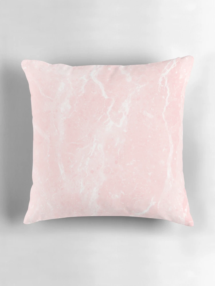 Thumbnail 3 of 4, Pillow, Pink Marble Pattern designed and sold by R-reflections.