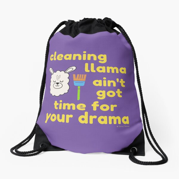 Item preview, Cleaning Llama, Cleaning Crew Humor, Busy Mom Housework designed and sold by SavvyCleaner.