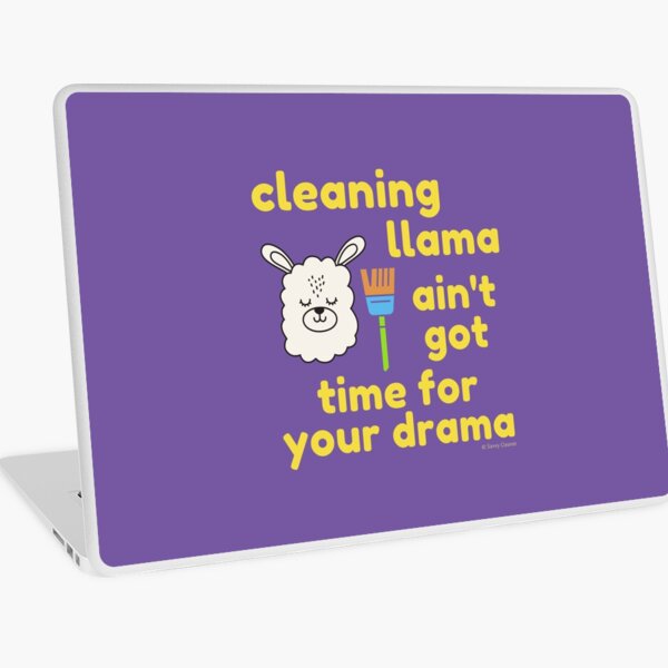 Item preview, Cleaning Llama, Cleaning Crew Humor, Busy Mom Housework designed and sold by SavvyCleaner.