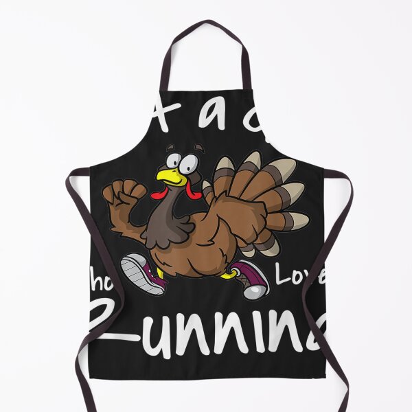 Item preview, Just a Girl Who Loves Running Thanksgiving Turkey designed and sold by tichtodhe.