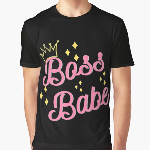 Bossbabe black Graphic T-Shirt