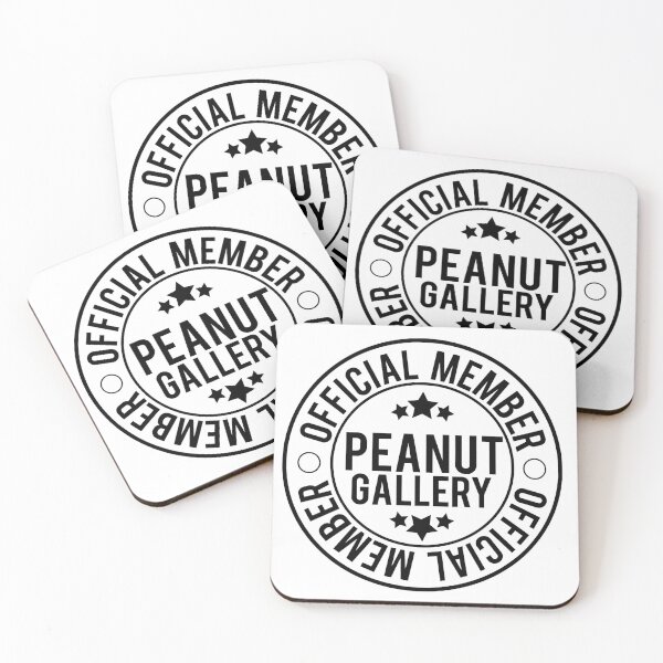 Item preview, Official Memember of Peanut Gallery designed and sold by TheCrazyBear.