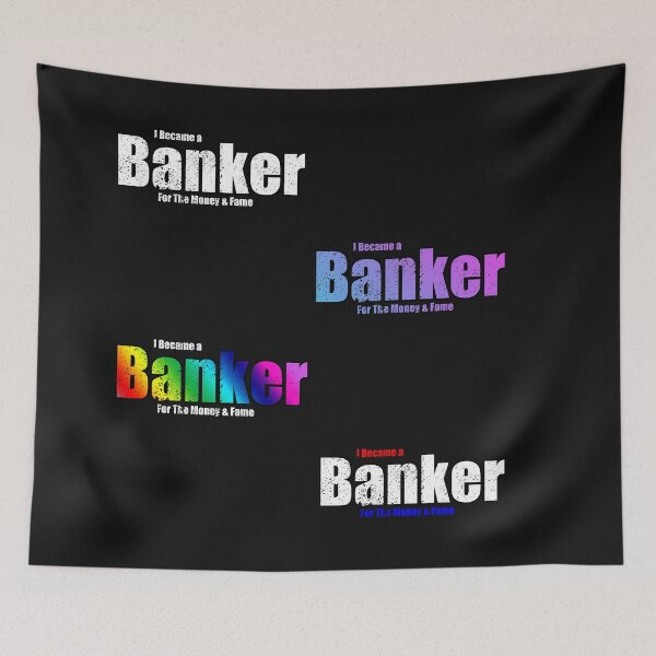 Item preview, Banker for the Money and Fame Sticker Pack designed and sold by montezwalls.